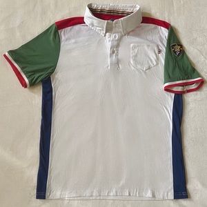 NEW- R.Pessoa by Horseware color blocked Polo